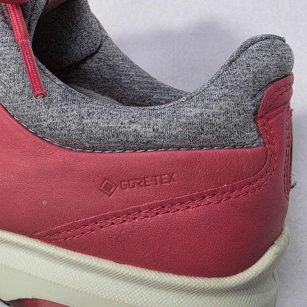 Ecco Shoes Womens 8 W Biom Hybrid 3 Gtx Lace Up Low Golf Sneakers Pink Leather - Picture 4 of 16